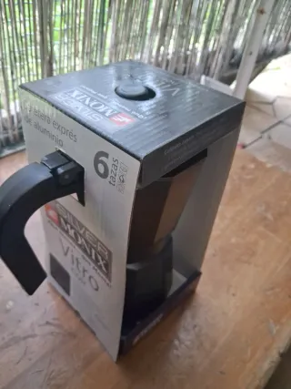 Cafetera Italiana Vitro Monix 6 Tazas
