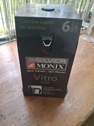 Cafetera Italiana Vitro Monix 6 Tazas