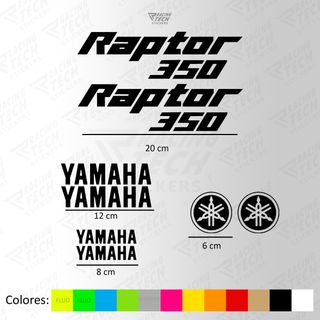 Pegatinas Raptor 350 Yamaha
