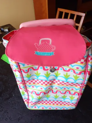 Mochila infantil con carrito