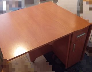 Mesa comedor extensible madera