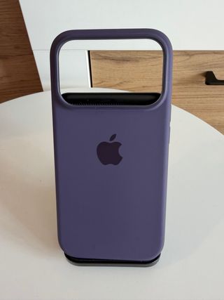 Funda Silicona iPhone 17 Pro Morado Apple