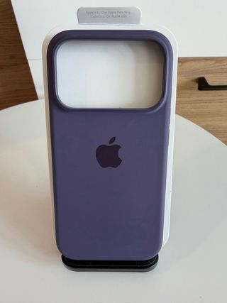 Funda Silicona iPhone 17 Pro Morado Apple