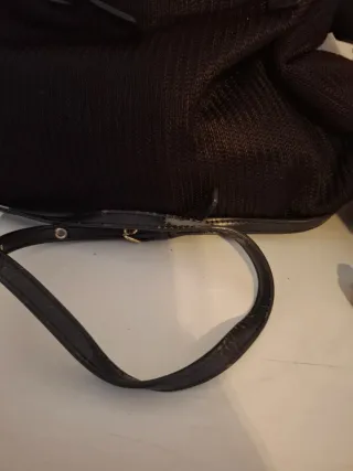 Bolso Bimba y Lola Negro y Dorado