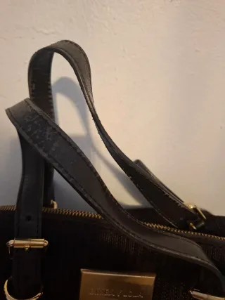 Bolso Bimba y Lola Negro y Dorado