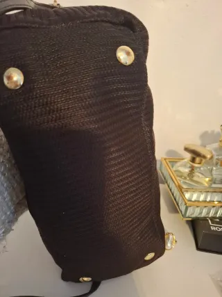 Bolso Bimba y Lola Negro y Dorado