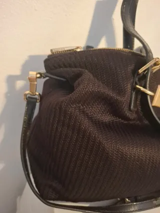 Bolso Bimba y Lola Negro y Dorado