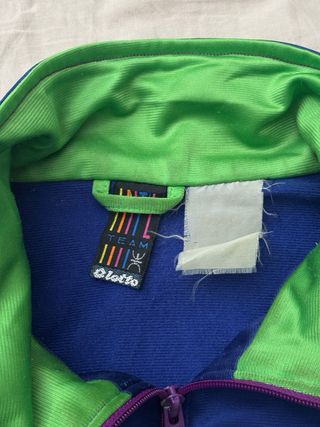 Jersey zipper Lotto 90s Y2K Talla M