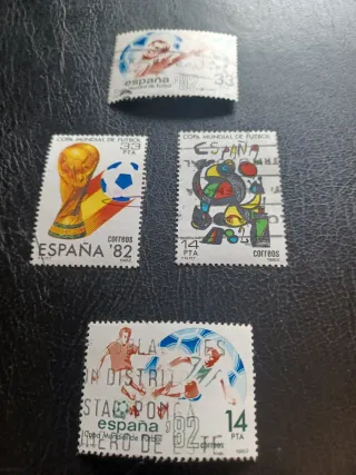 Spagna francobolli Mondiali Calcio 1982