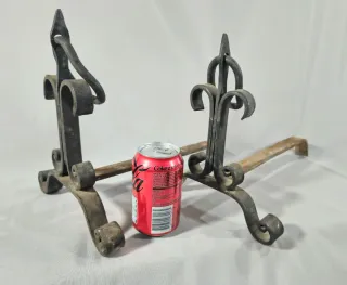 Pareja de morillos antiguos de cocina.