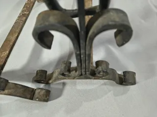 Pareja de morillos antiguos de cocina.