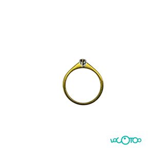 Anillo Oro 18k con Diamante
