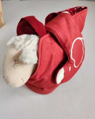 Bolso transportín perro gato United Pets (Rojo)