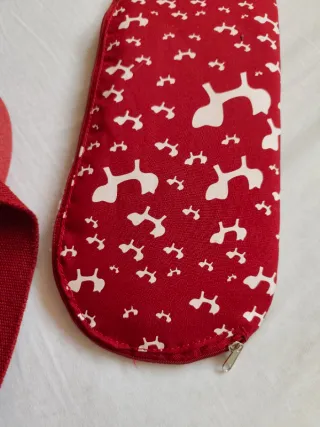 Bolso transportín perro gato United Pets (Rojo)