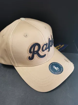 Gorra Ralph Lauren Beige tostado. Talla única.