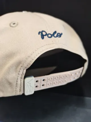 Gorra Ralph Lauren Beige tostado. Talla única.