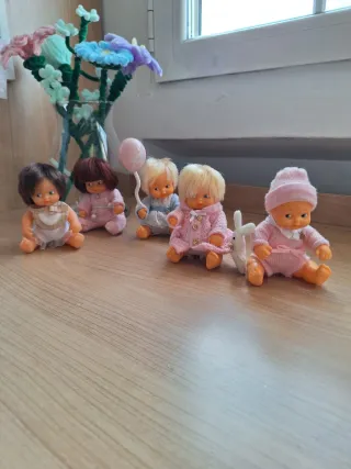 Set di cinque bambole Barriguitas