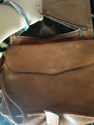 Borsetta donna marrone usata