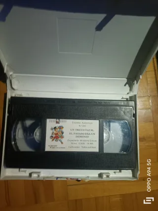 Película VHS Un truco fatal