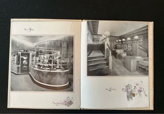 Menù R.M.S. Queen Elizabeth anni '60