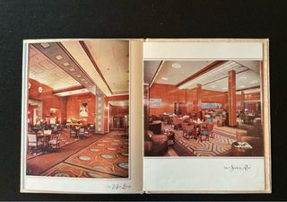 Menù R.M.S. Queen Elizabeth anni '60