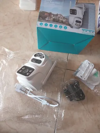 Cámara Seguridad WiFi 360° Cloud