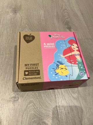 Puzzles Disney Princess 4 Mini Puzzles