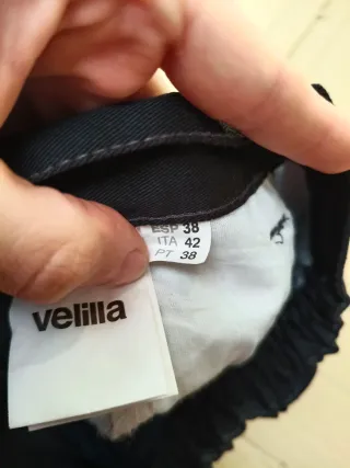 Pantalón multibolsillos VELILLA negro 38