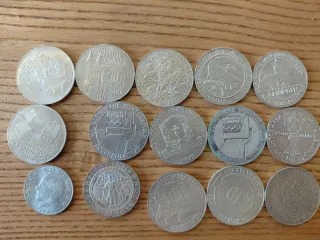 Lotto 15monete scellini Austria