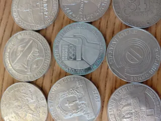 Lotto 15monete scellini Austria