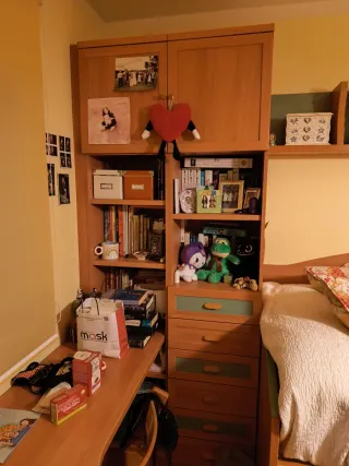 Dormitorio juvenil completo