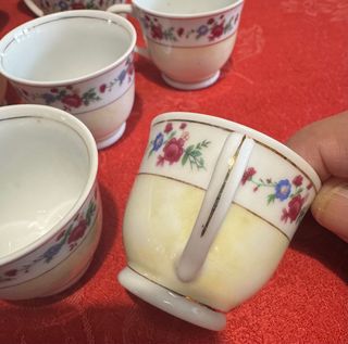 Tazzine caffè vintage made in China