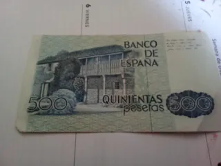 Billete 500 Pesetas España 1979