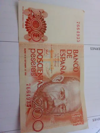 Billete 500 Pesetas España 1979