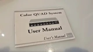 Procesador Vídeo Color QUAD 4 Canales CCTV