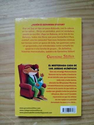 Tres libros de Geronimo Stilton