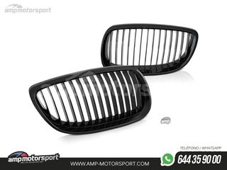 PARRILLA DELANTERA PARA BMW SERIE 3 E92/E93 2006-2010 NEGRO BRILLO