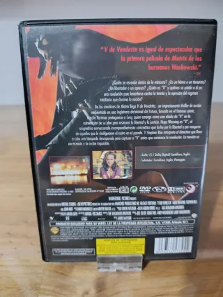 V de Vendetta DVD