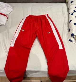 Chándal Nike TN Blanco y Rojo Talla M