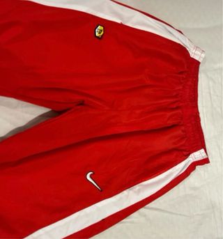 Chándal Nike TN Blanco y Rojo Talla M