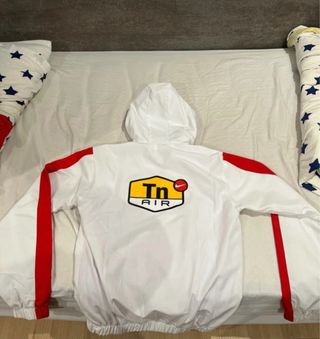 Chándal Nike TN Blanco y Rojo Talla M
