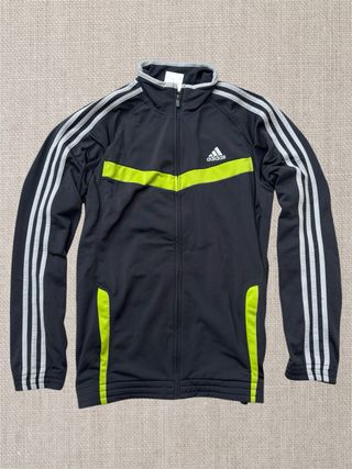 Chaquet Adidas Vintage con Cremallera 2000s Y2K