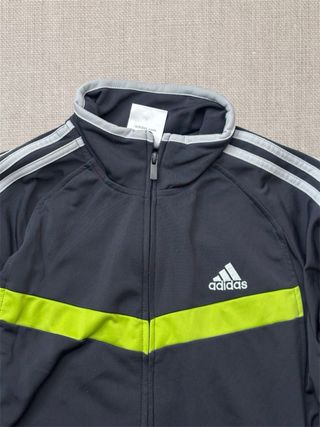 Chaquet Adidas Vintage con Cremallera 2000s Y2K