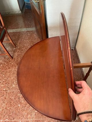 Mesa circular plegable VALLADOLID/CANTABRIA/BILBAO