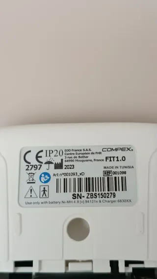 Compex Fit 1.0 Electroestimulador B1Y2533