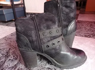 Botines Replay Negros Mujer