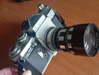 Edixa Reflex + Obiettivo ENNA 135mm – Fotocamera analogica