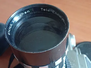 Edixa Reflex + Obiettivo ENNA 135mm – Fotocamera analogica