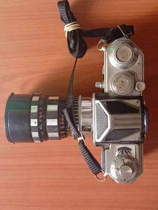 Edixa Reflex + Obiettivo ENNA 135mm – Fotocamera analogica