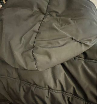 Abrigo acolchado negro Zara